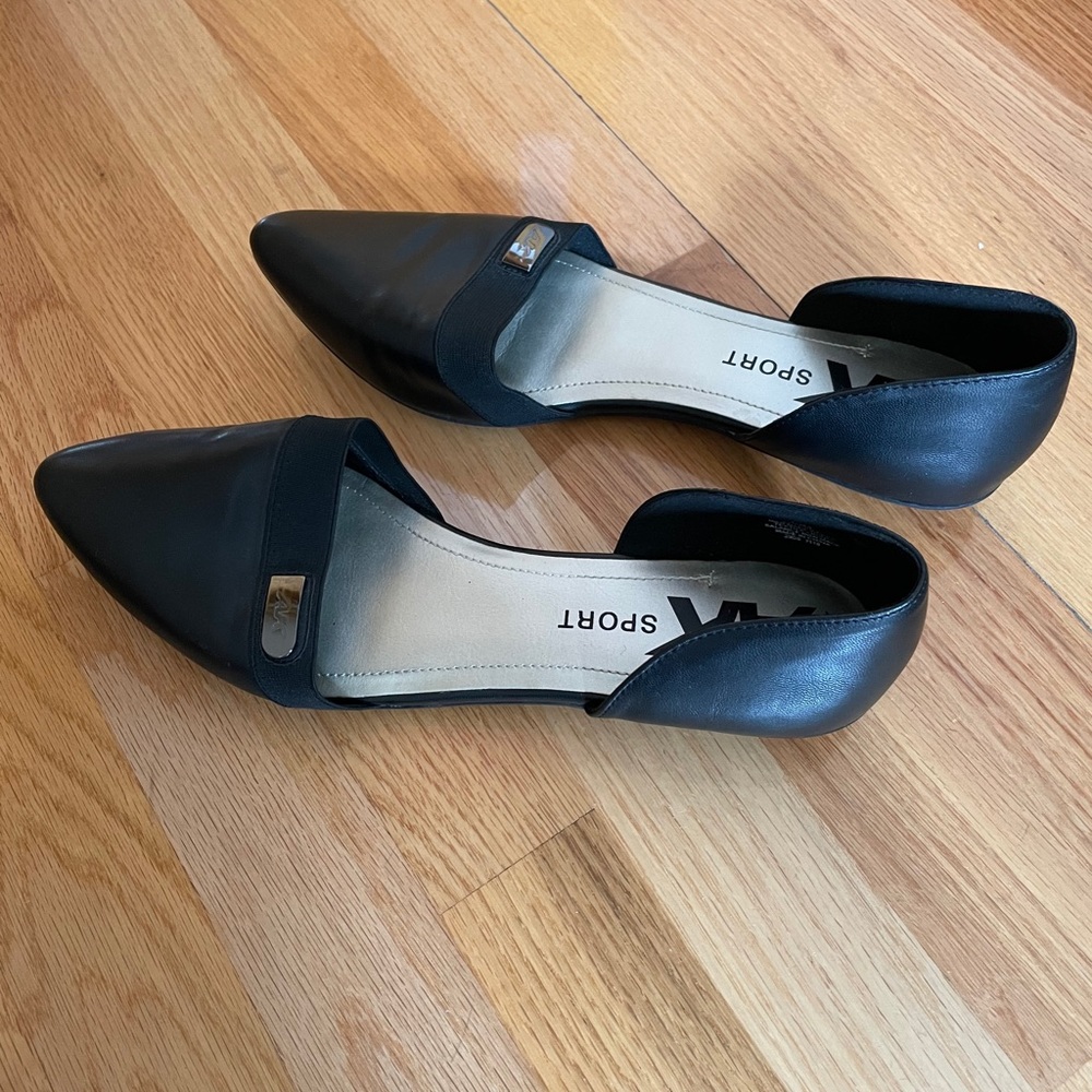 Anne Klein AK Sport Black Flats